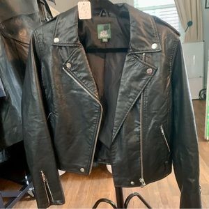 Wild Fable faux leather biker jacket